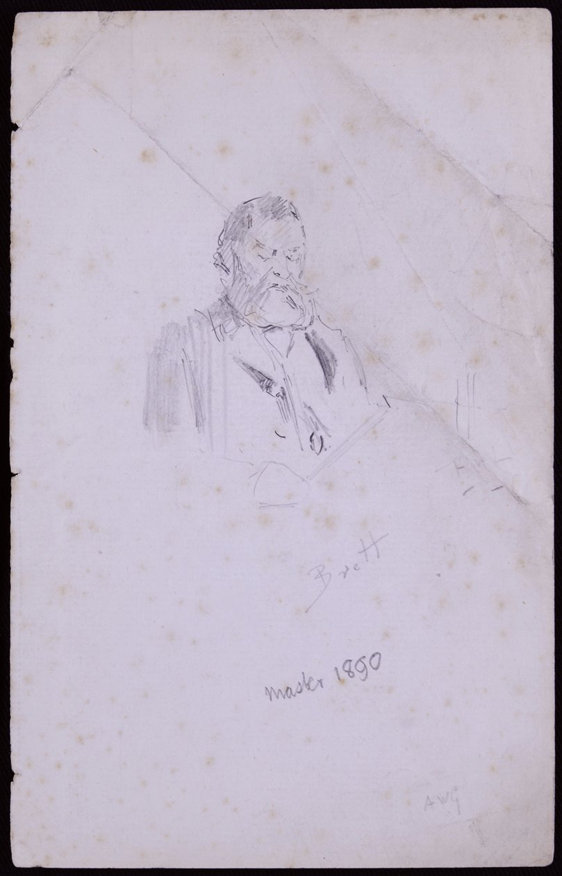 Portrait de John Brett - Francis Wilfred Lawson