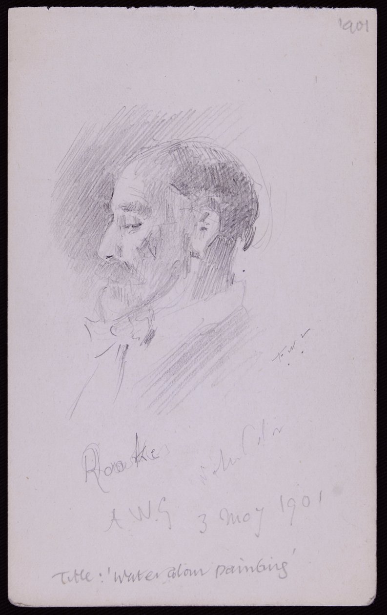 Portrait de TM Rooke - Francis Wilfred Lawson