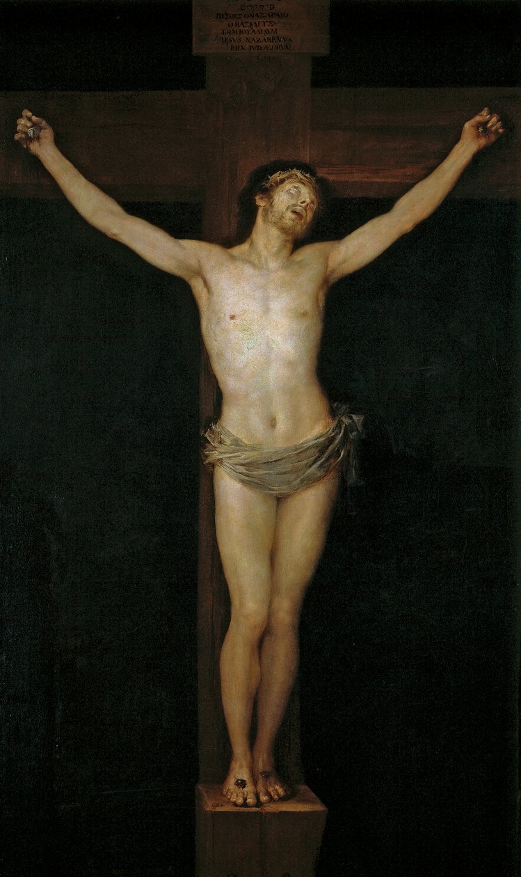 Christ en croix - Francisco de Goya