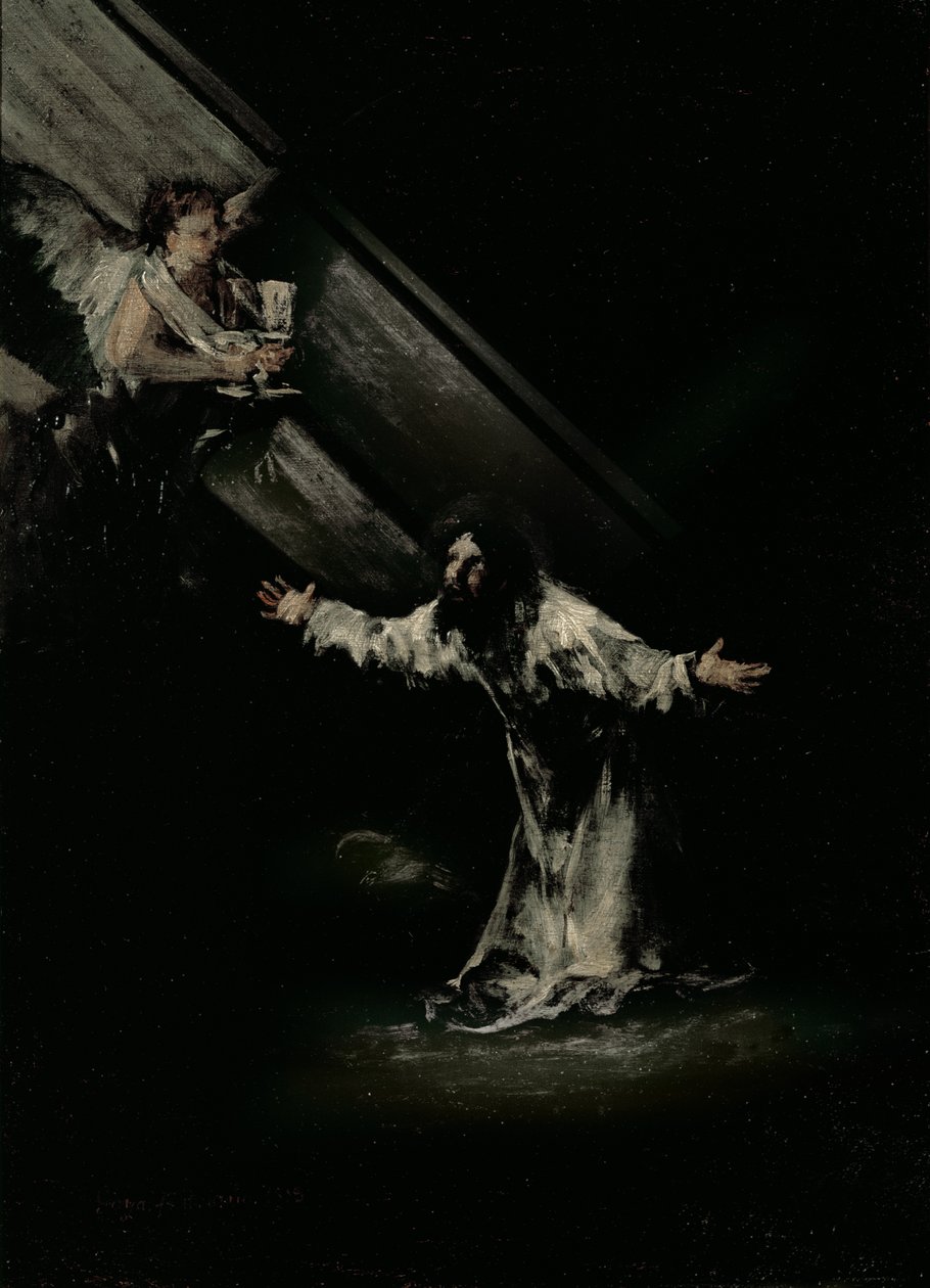 Christ sur le mont des Oliviers, 1819 - Francisco de Goya