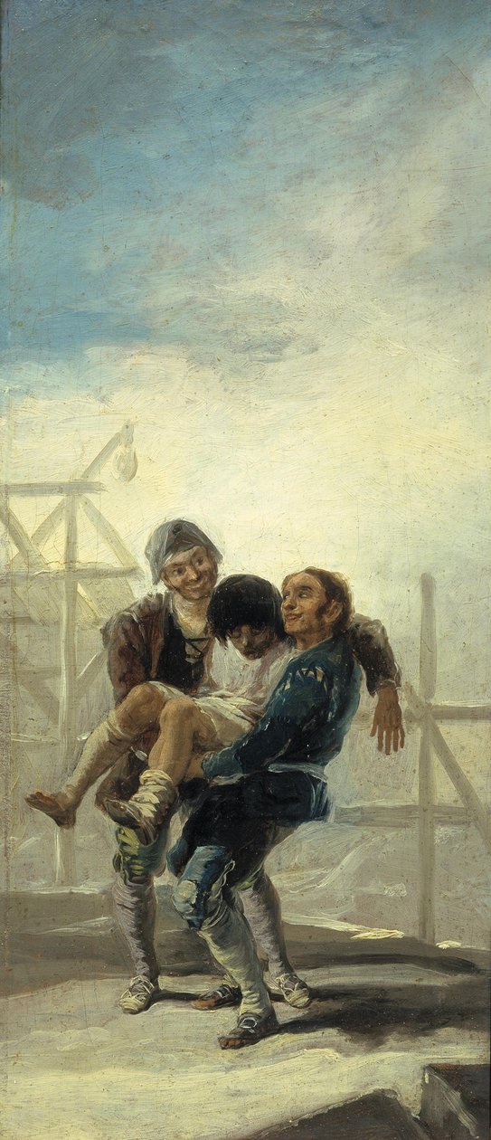 Le maçon ivre - Francisco de Goya