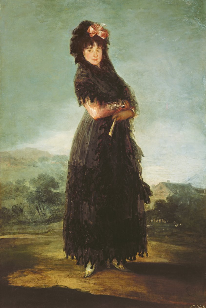 Mariana Waldstein, c.1797-1800 - Francisco de Goya