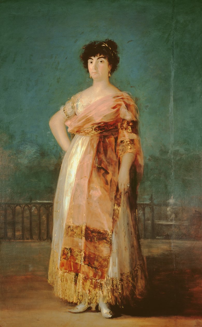 Portrait de La Tirana, Maria Fernandez, c.1792 - Francisco de Goya