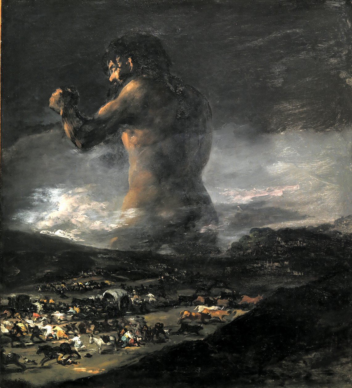 Le Colosse - Francisco de Goya