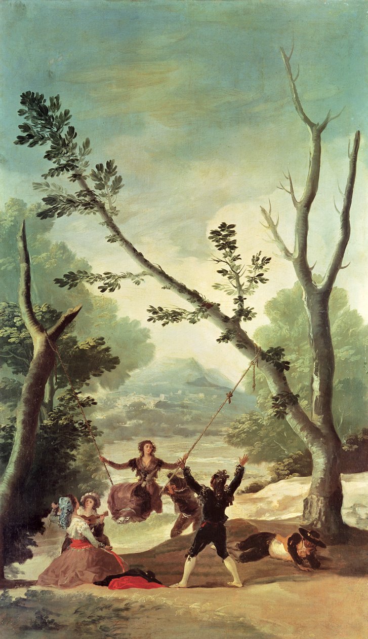 La Balançoire, 1787 - Francisco de Goya