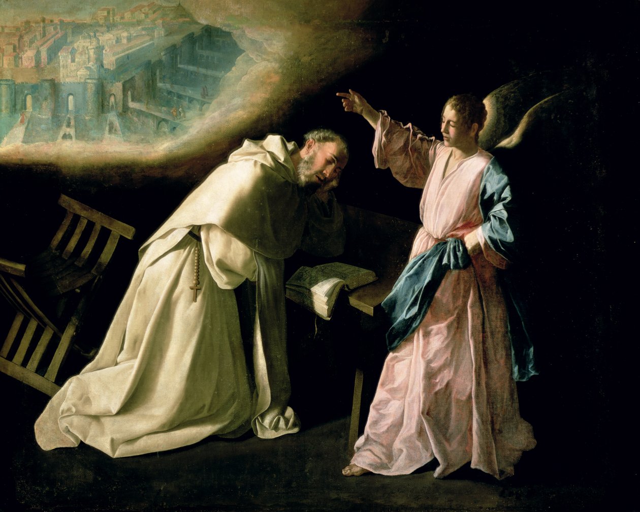 Vision de Saint Pierre Nolasque, 1629 - Francisco de Zurbaran