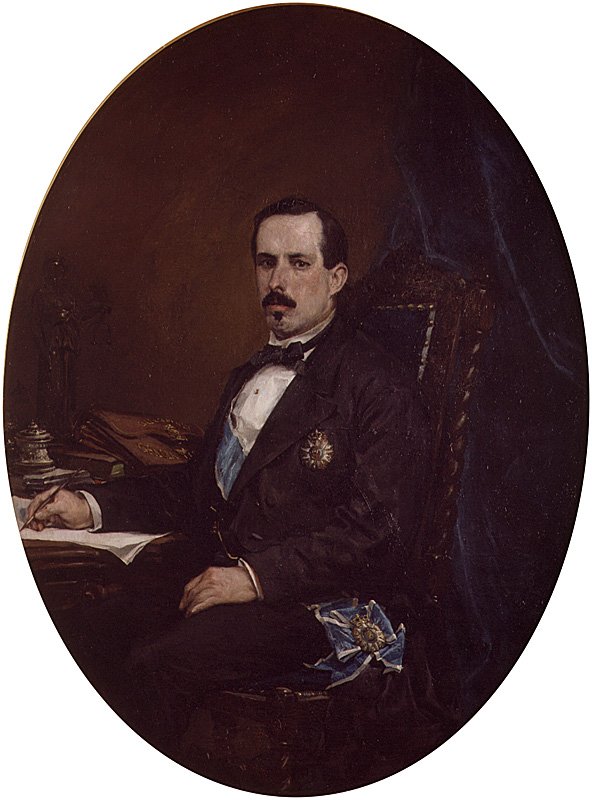 Portrait du ministre de Fomento Manuel Ruiz Zorrilla - Francisco Domingo Marqués