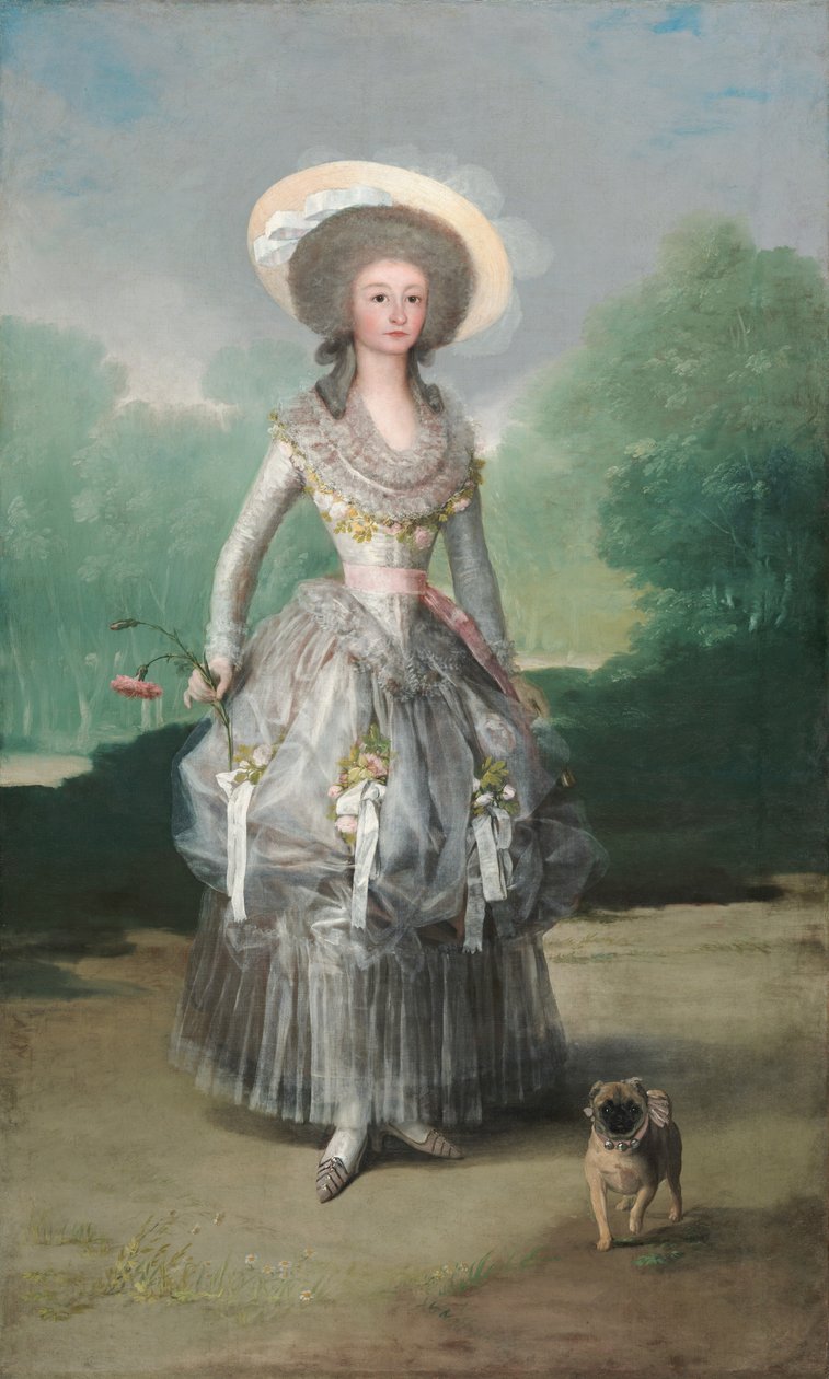 La Marquise de Pontejos - Francisco de Goya