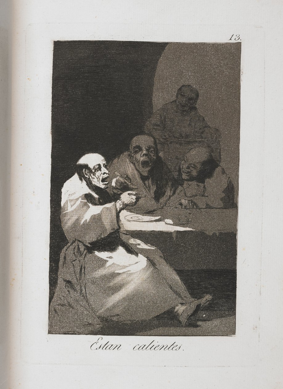 Planche de Los Caprichos, 1797-1798 - Francisco de Goya