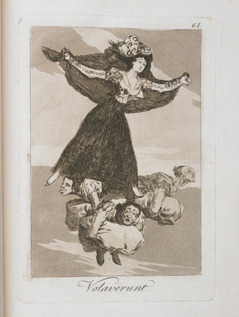 Planche de Los Caprichos, 1797-1798 - Francisco de Goya