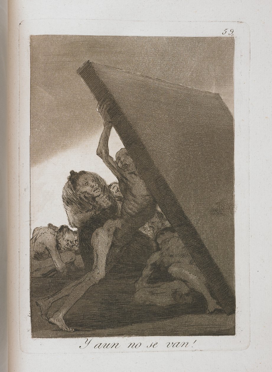 Planche de Los Caprichos, 1797-1798 - Francisco de Goya