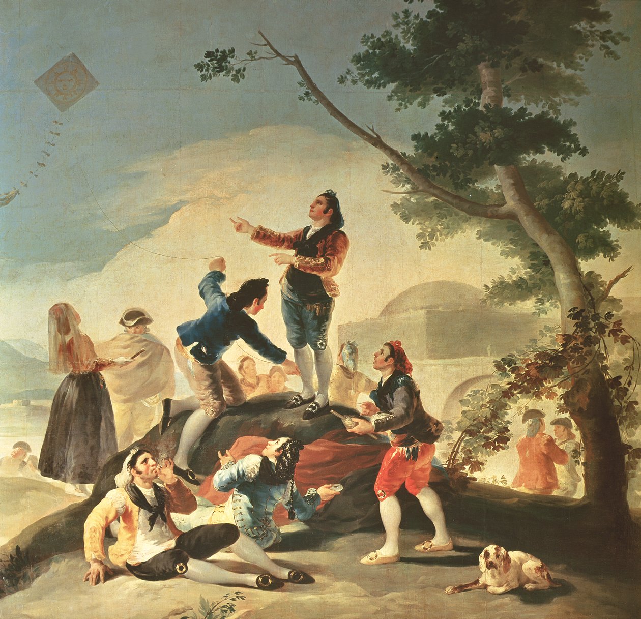 Le Cerf-volant, 1777-78 - Francisco de Goya