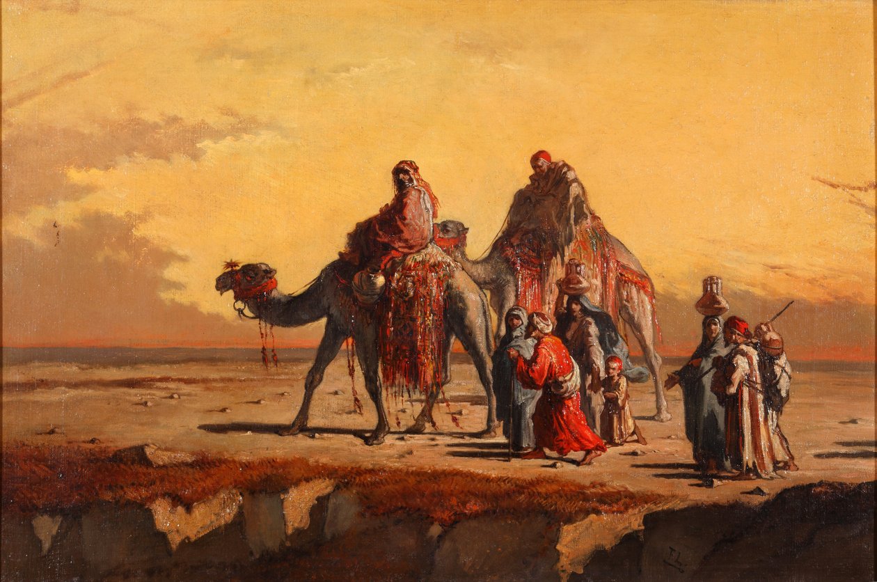 Scène de désert - Francisco Lameyer