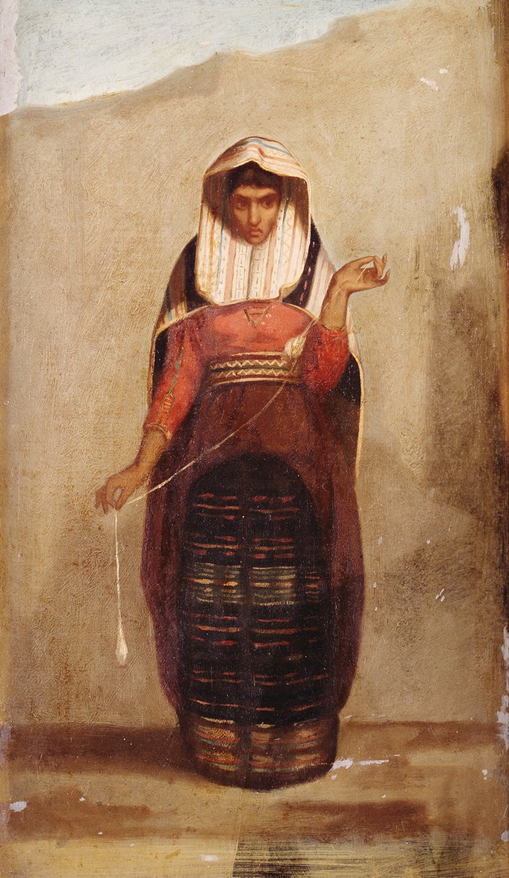La fileuse - Francisco Laso