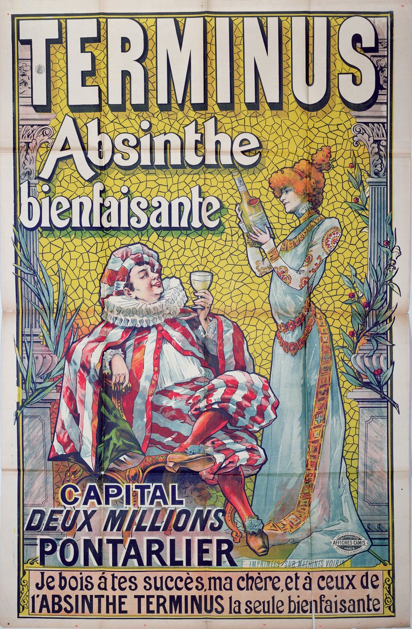 Affiche publicitaire pour l