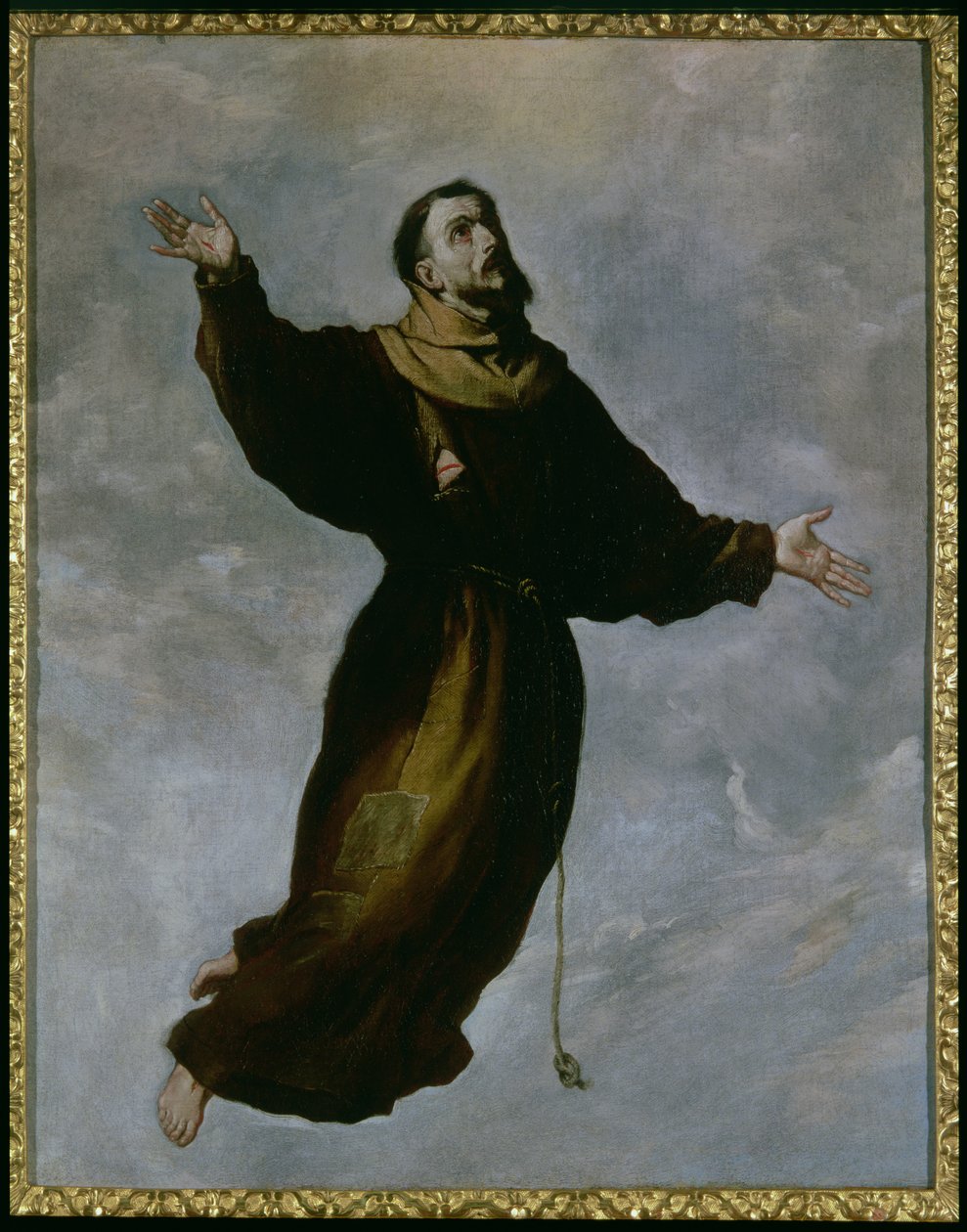 Lévitation de Saint François - Francisco de Zurbaran