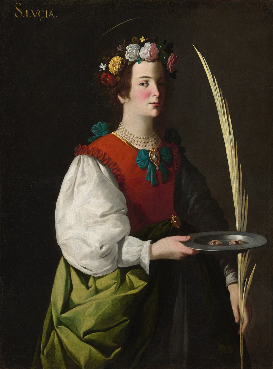 Sainte Lucie, c.1625-1630 - Francisco de Zurbaran