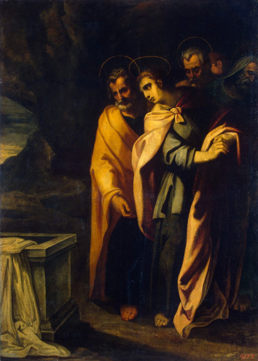 Apôtres au tombeau de Jésus, années 1590 - Francisco Ribalta