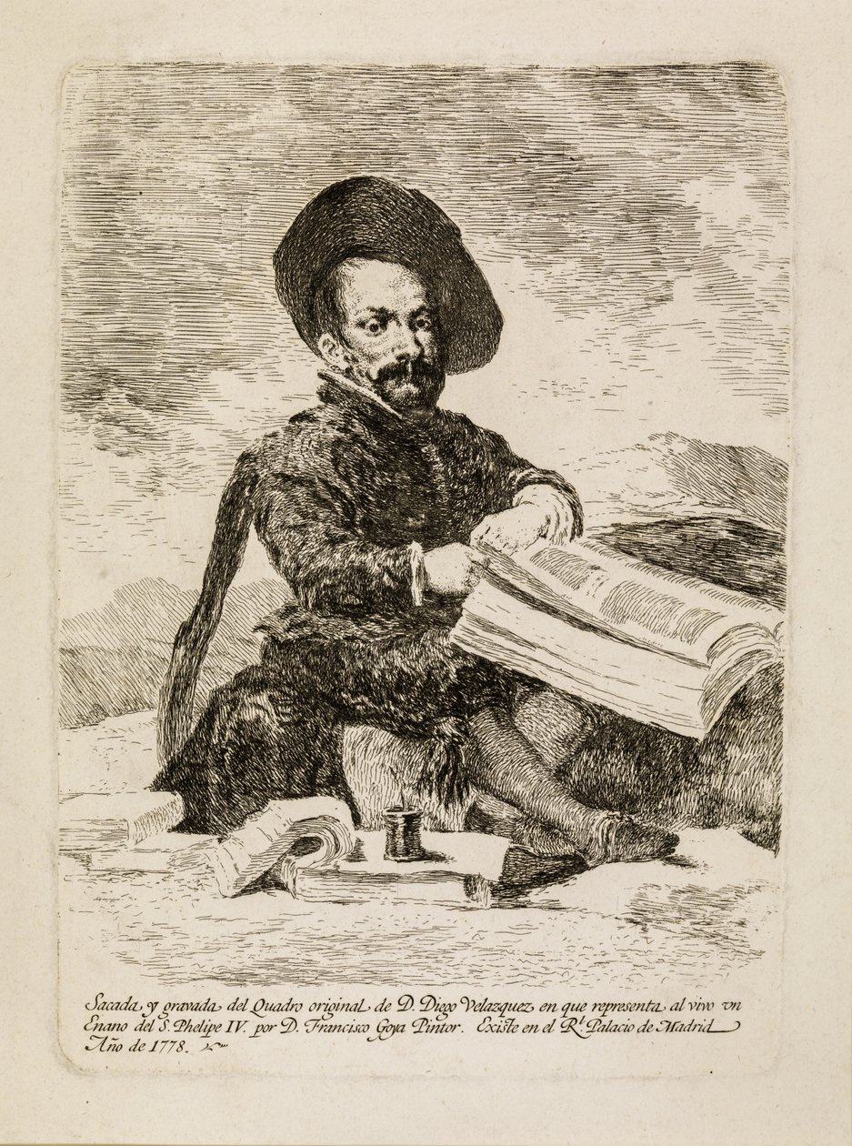 Un nain [El Primo] - Francisco de Goya