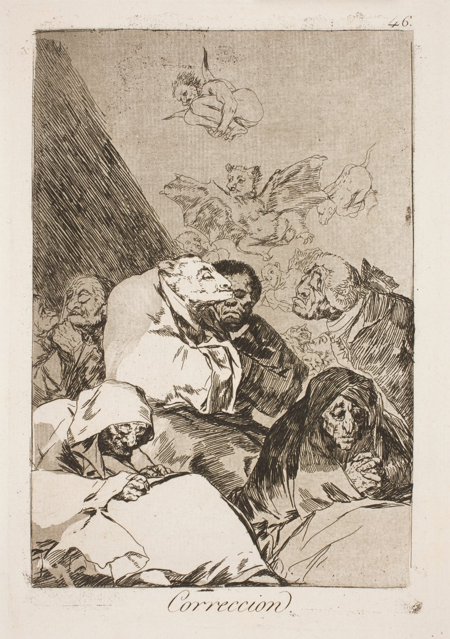 Colère - Francisco de Goya