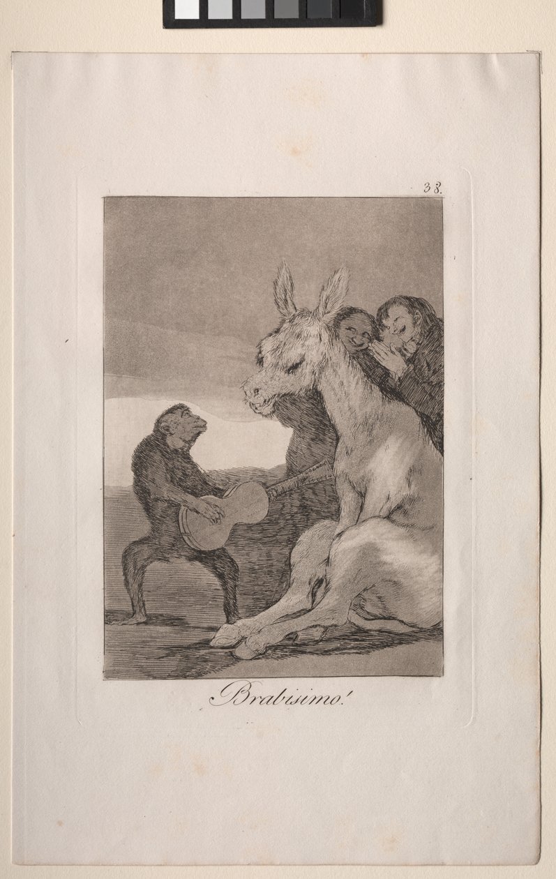 Caprichos : Bravo ! - Francisco de Goya