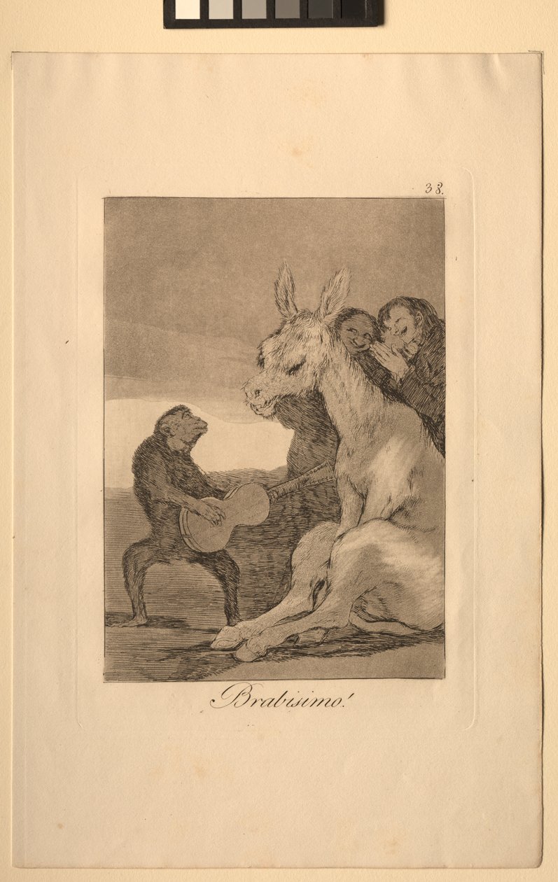 Caprichos : Bravo ! - Francisco de Goya