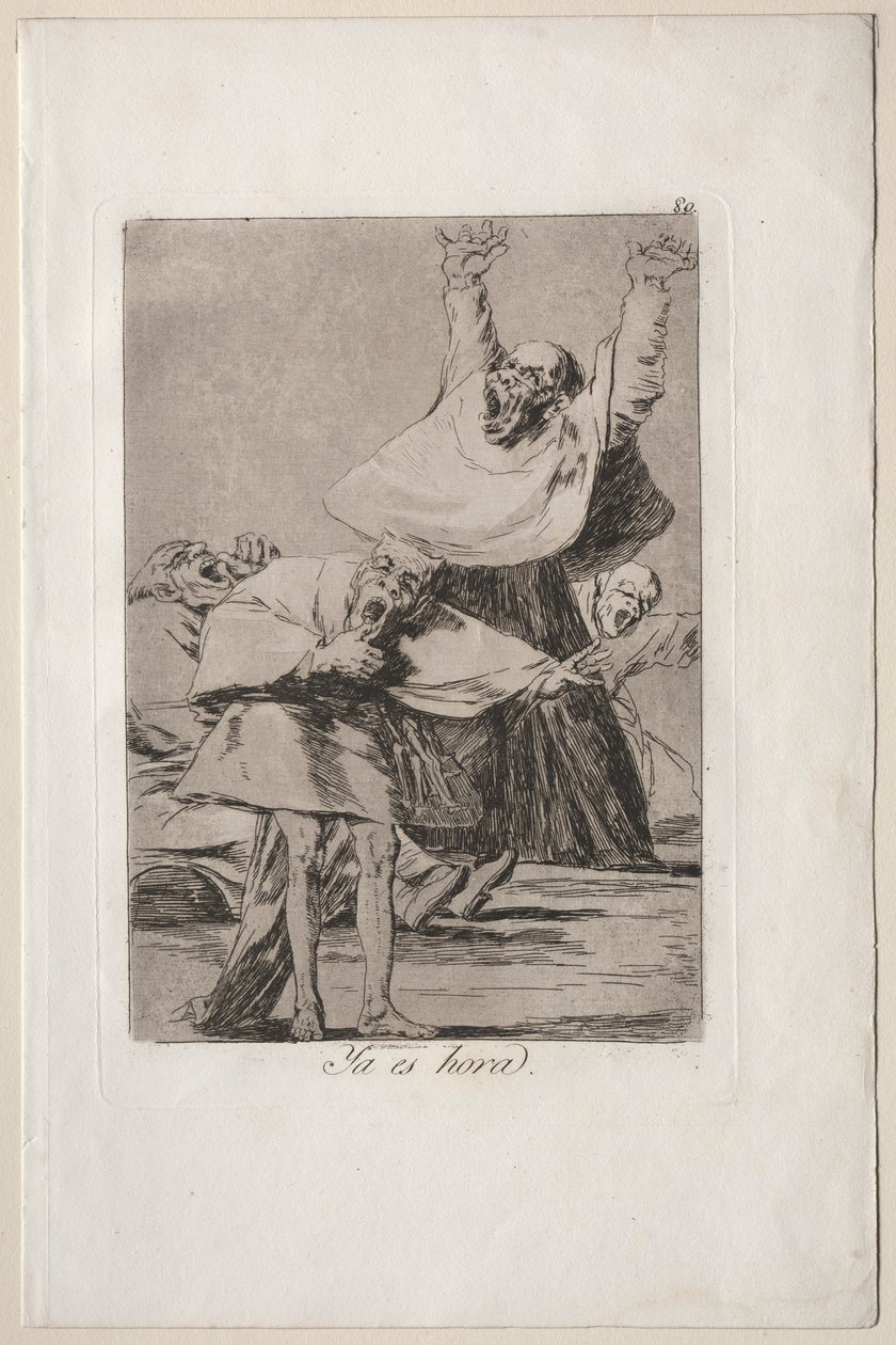 Caprichos : Il est temps - Francisco de Goya