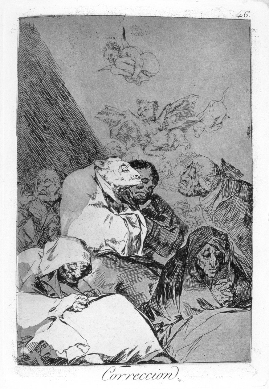 Correction, 1799 - Francisco de Goya