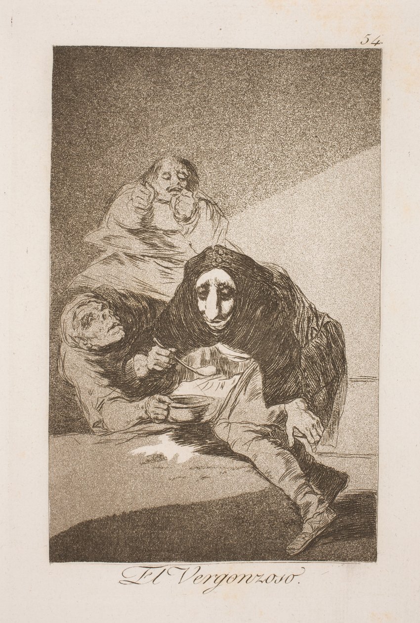 Den skamløse - Francisco de Goya