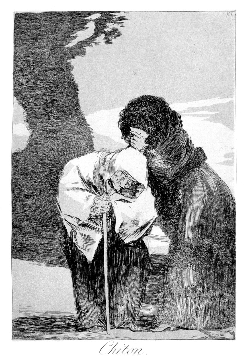 Silence, 1799 - Francisco de Goya