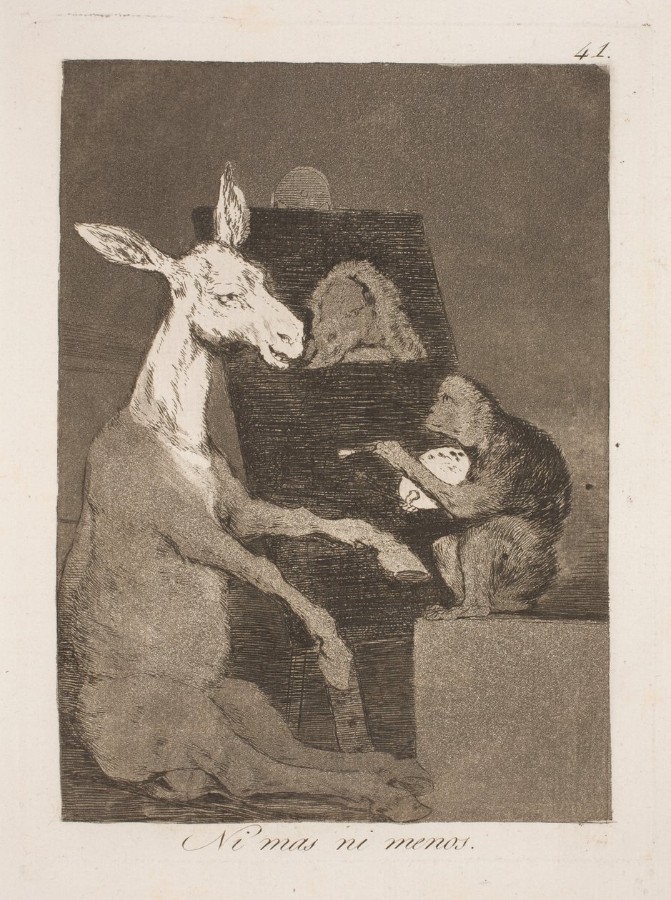 Ni plus ni moins - Francisco de Goya