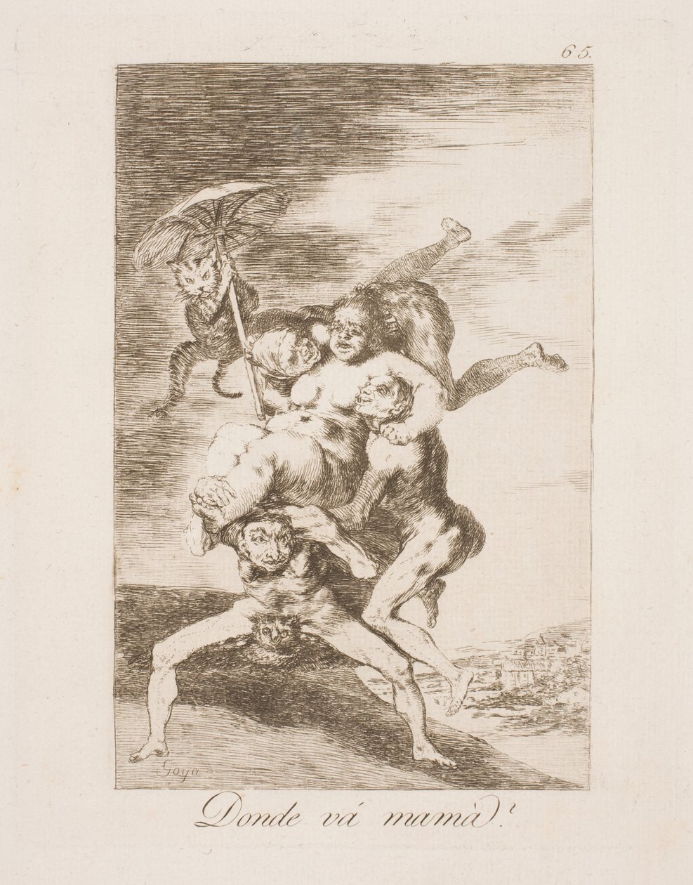 Où va maman ? - Francisco de Goya