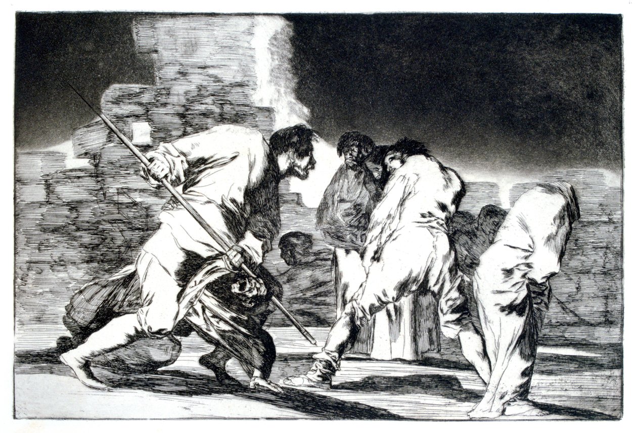 Énigme de la fureur, 1819-1823 - Francisco de Goya