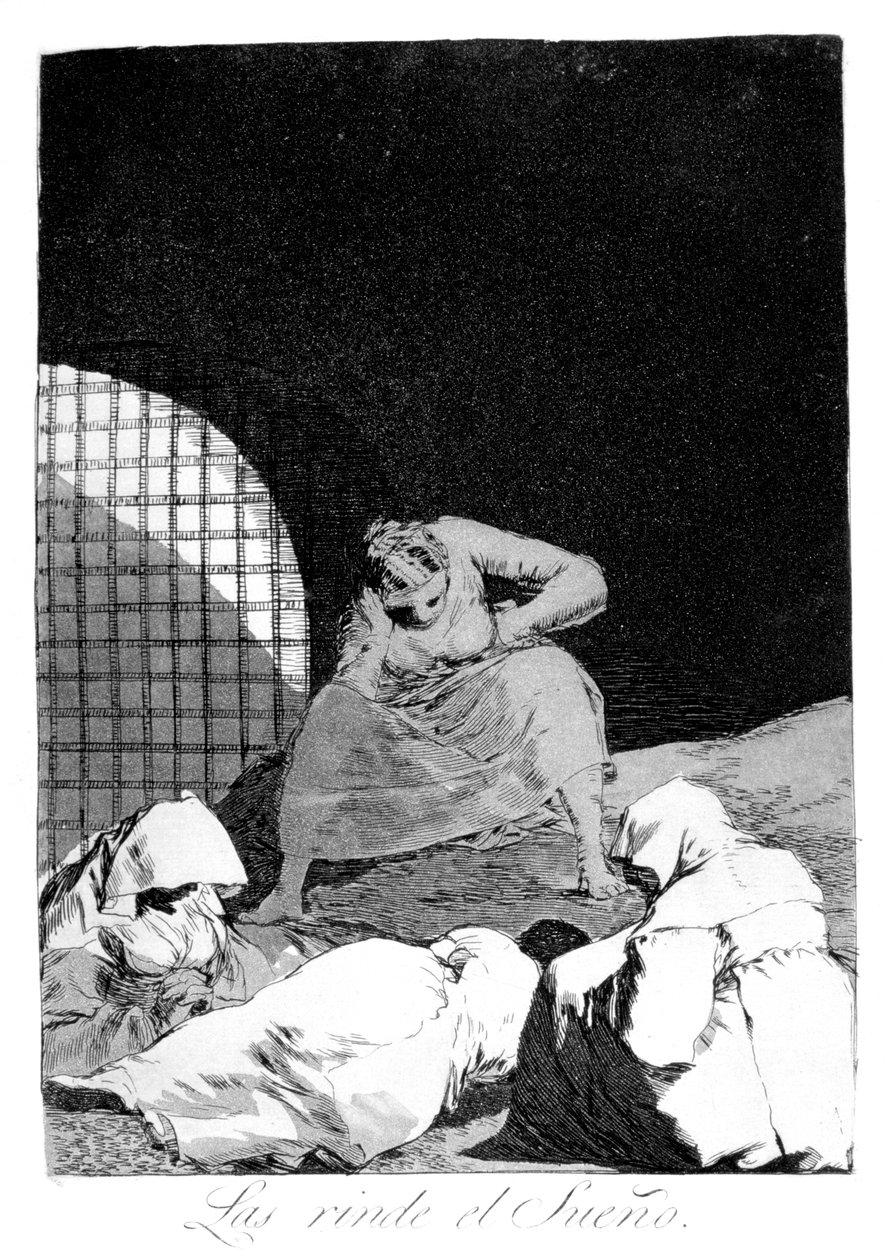 Le sommeil les surmonte, 1799 - Francisco de Goya