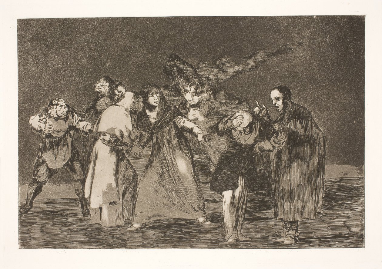 Les blessures guérissent plus vite que les paroles hâtives - Francisco de Goya