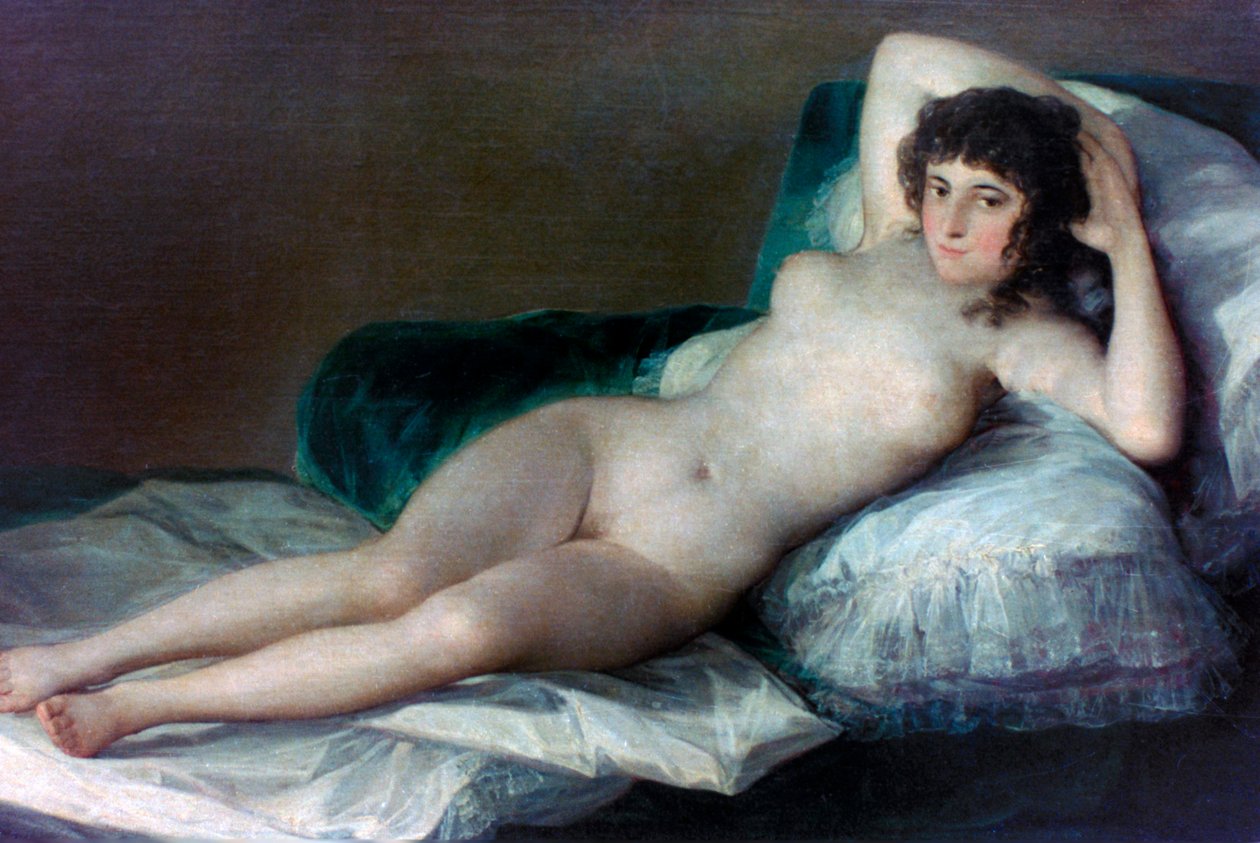 La Maja Nue, vers 1800 - Francisco de Goya