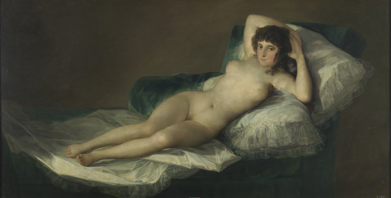 La Maja Nue, vers 1797-1800 - Francisco de Goya