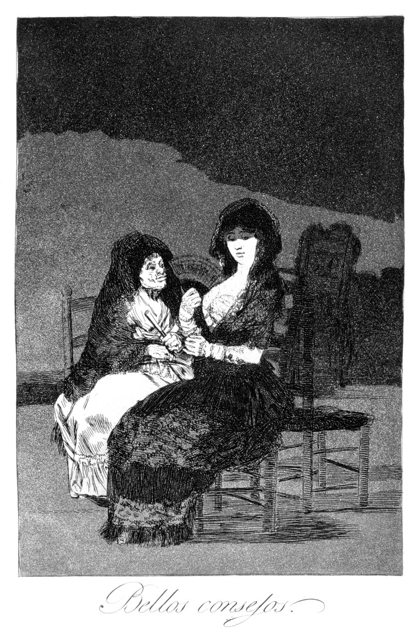 Conseil merveilleux - Francisco de Goya
