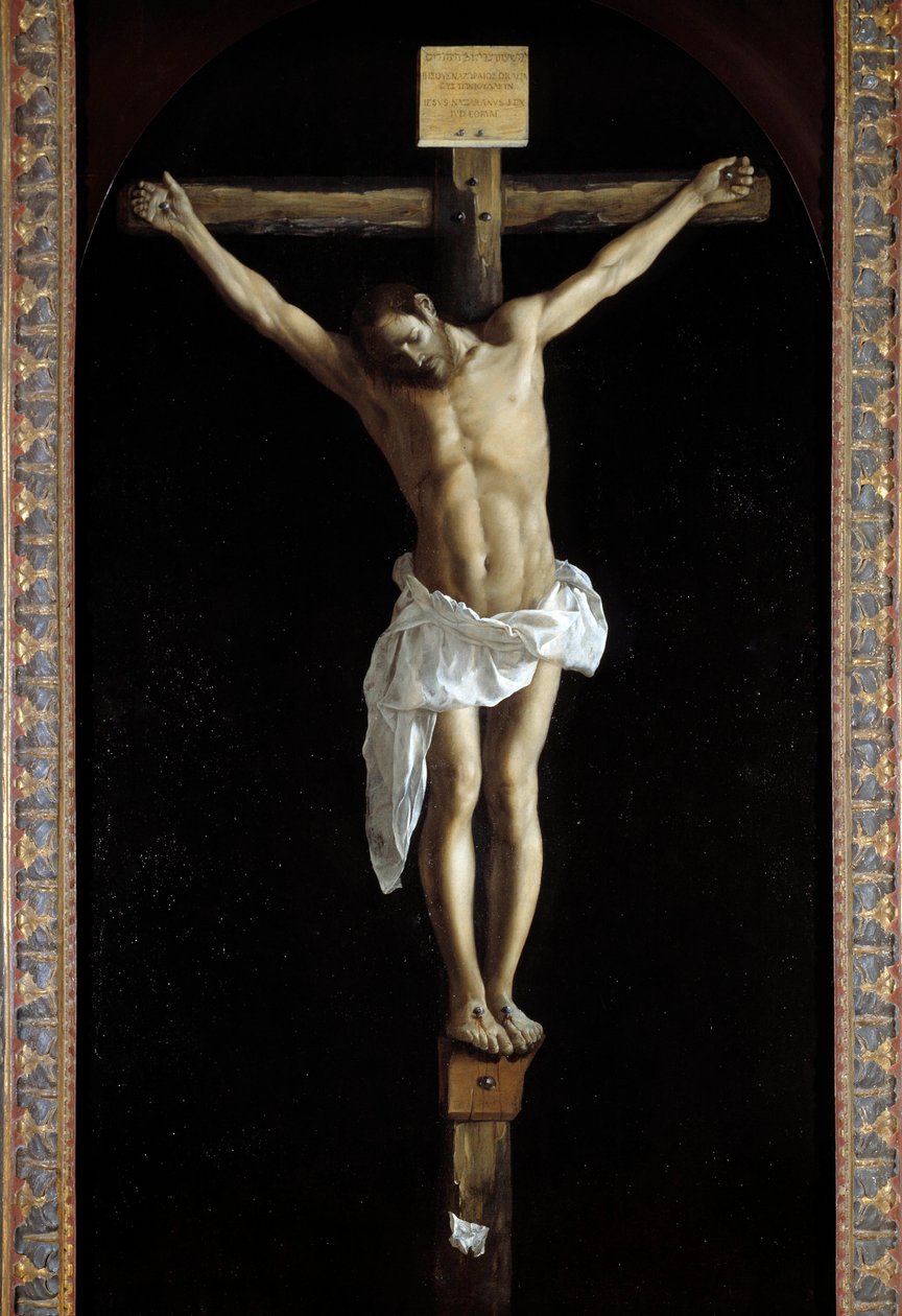 Christ sur la croix - Francisco de Zurbaran