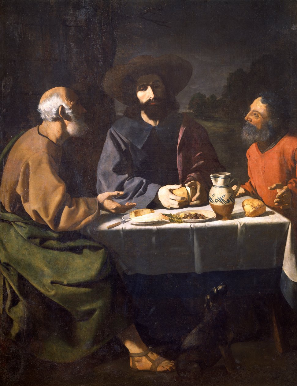 Souper à Emmaüs - Francisco de Zurbaran