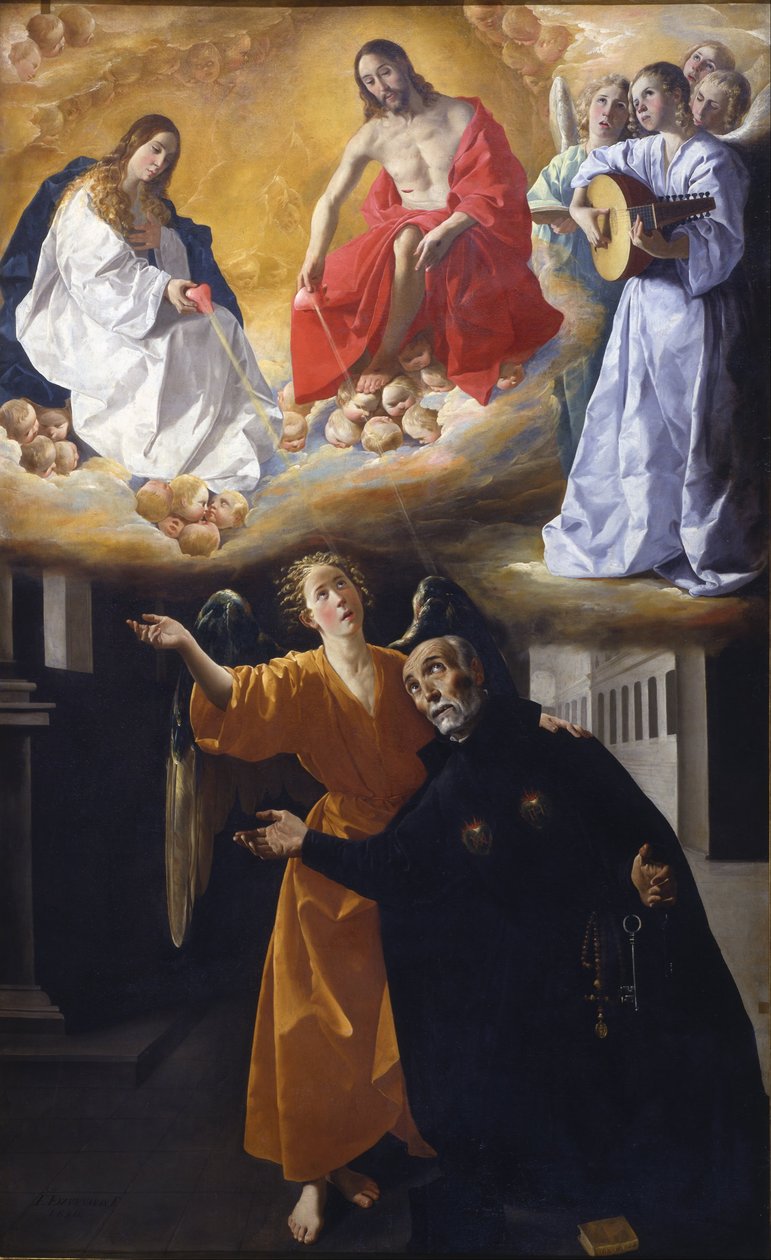 Vision du bienheureux Alonso Rodriguez - Francisco de Zurbaran