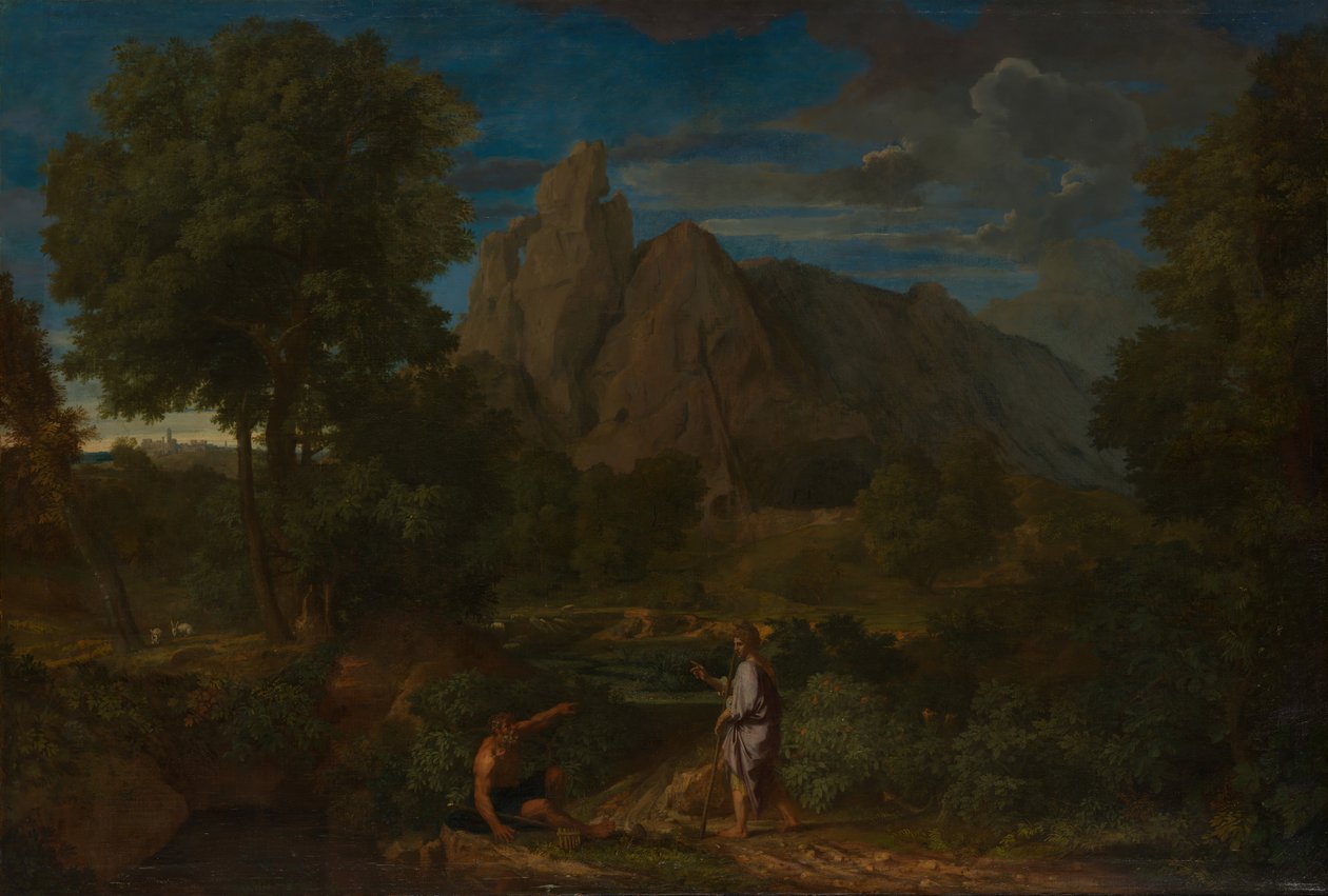 Mercure et Battus - Francisque Millet