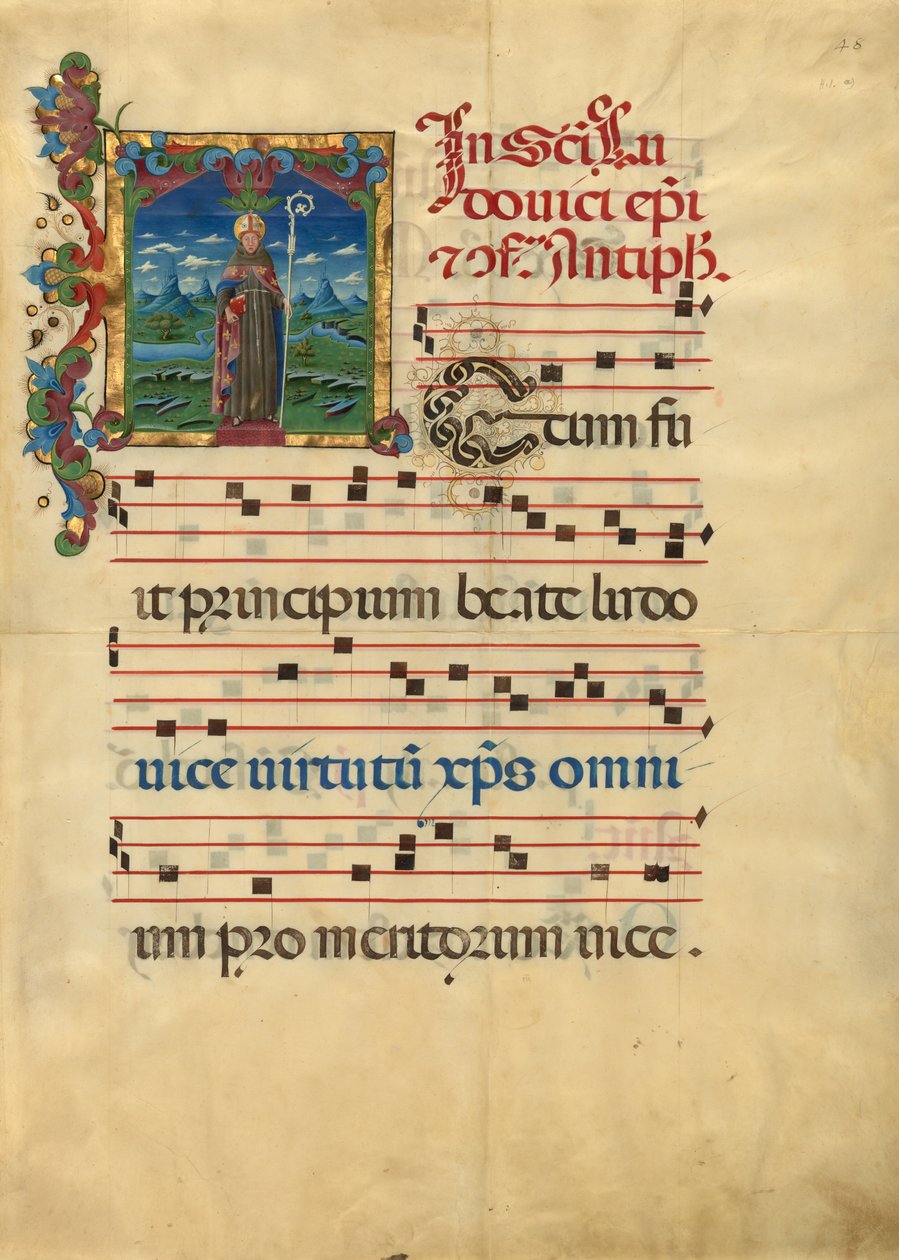 Initiale T : Saint Louis de Toulouse - Franco dei Russi