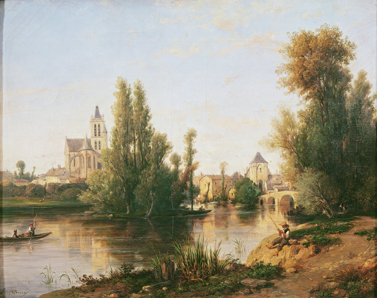 Moret-sur-Loing - Francois Antoine Leon Fleury