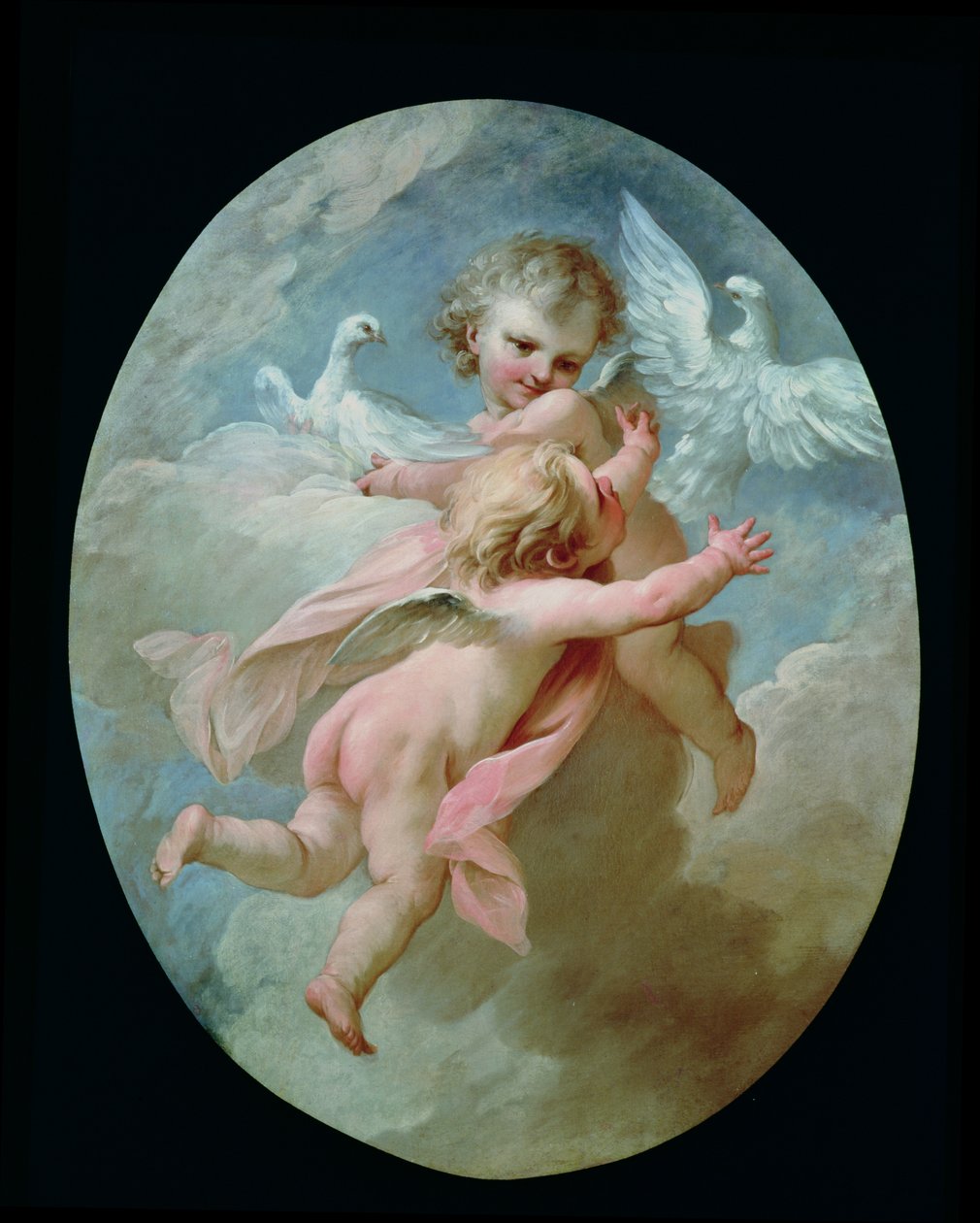 Anges et Colombes - François Boucher