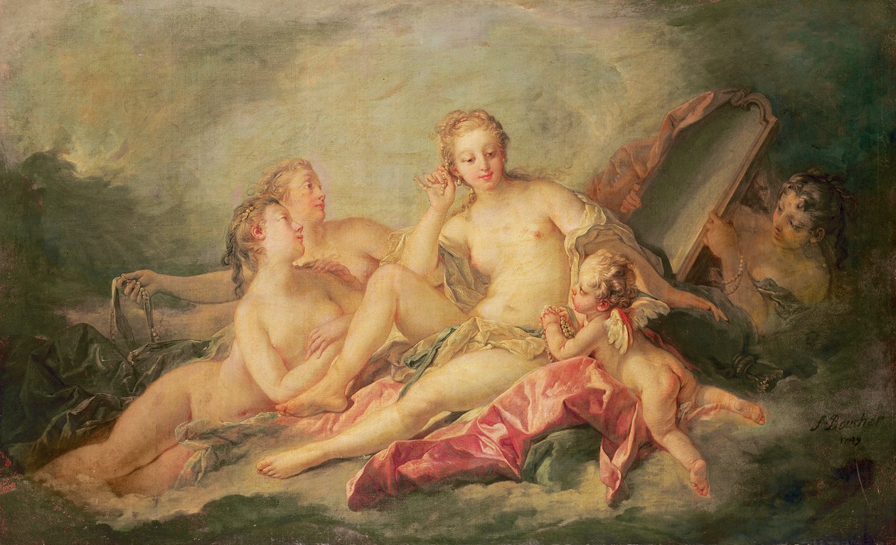 La Toilette de Vénus, 1749 - François Boucher