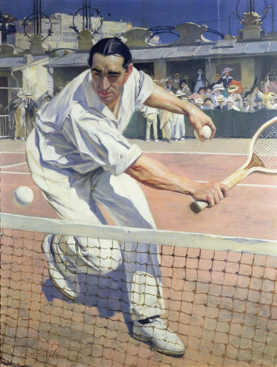 Portrait de Max Decugis - Francois Flameng