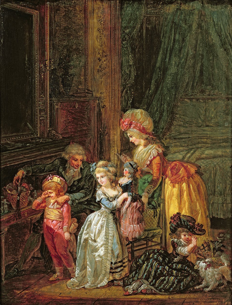 Le jour de la Saint-Nicolas - Francois Louis Joseph Watteau