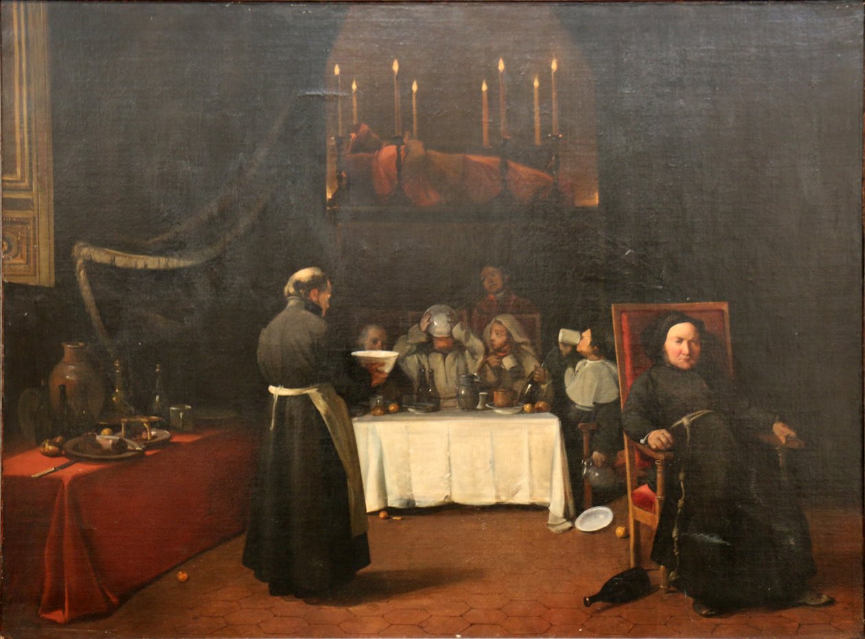 Veillée funèbre - Francois Marius Granet