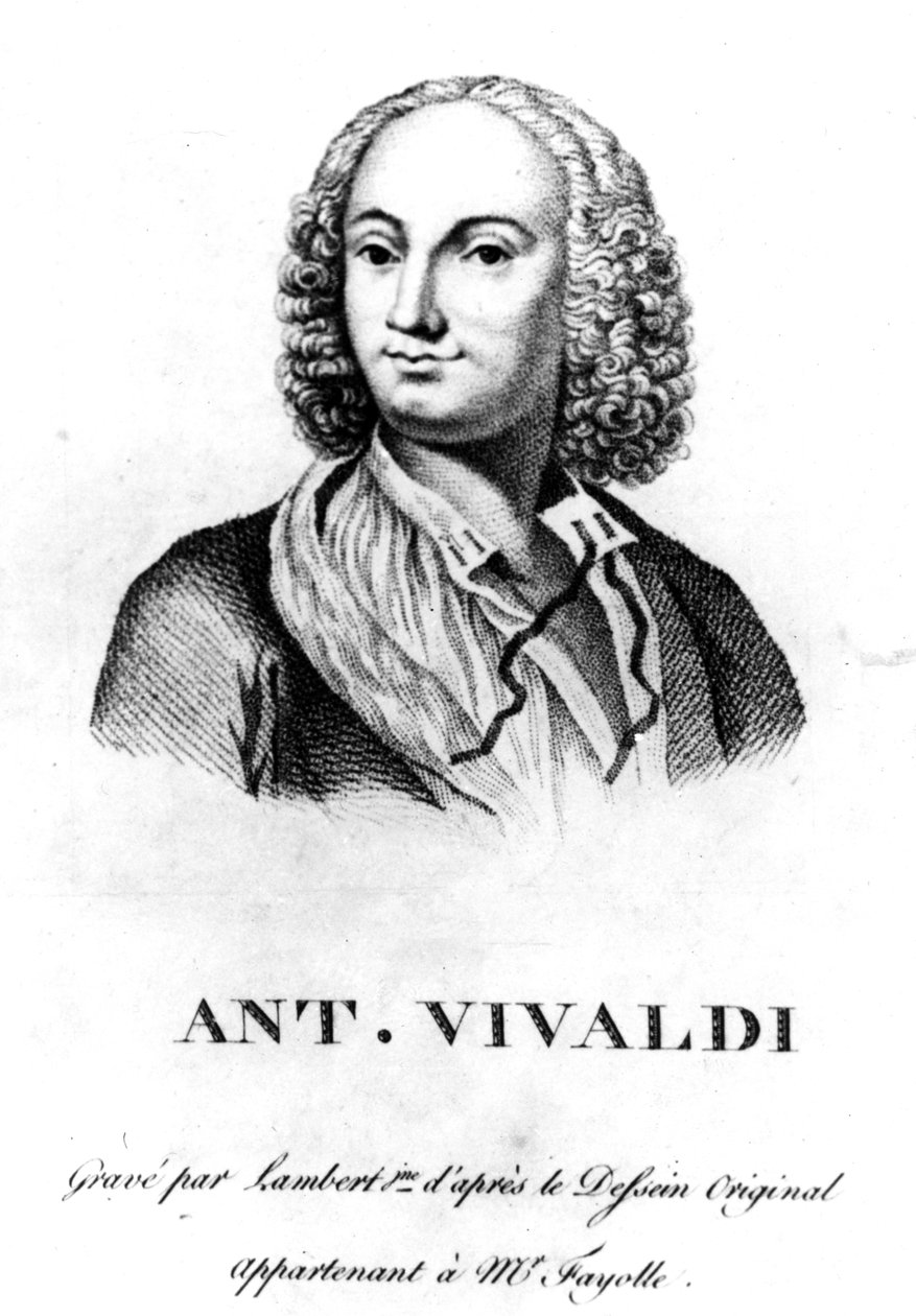 Antonio Vivaldi, c. 1830 - Francois Morellon la Cave